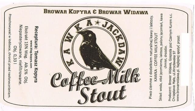 Kawka Coffee Milk Stout