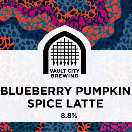 Blueberry Pumpkin Spice Latte