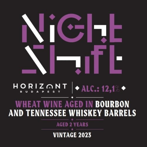 Night Shift Vintage 2023 - Wheat Wine Aged In Bourbon Barrels - Aged 2 Years