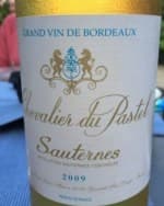 Chevalier du Pastel Sauternes
