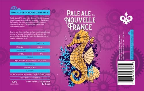 Pale Ale De La Nouvelle-France