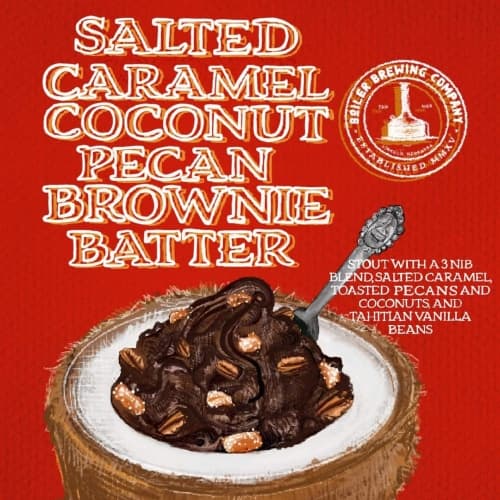 Salted Caramel Coconut Pecan Brownie Batter