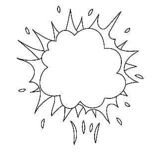 an explosion in the sky