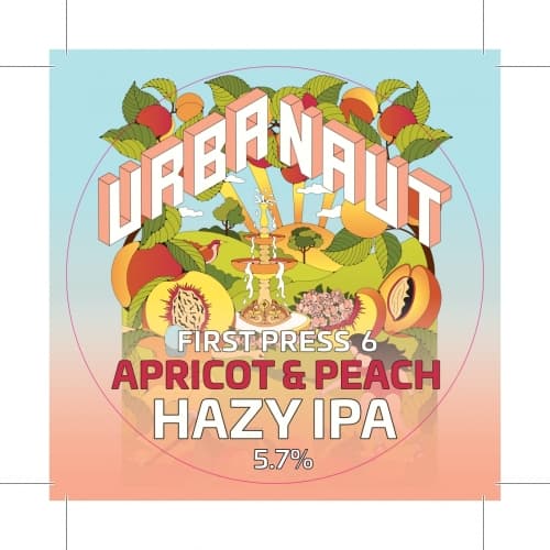 First Press 6 - Apricot & Peach Hazy IPA
