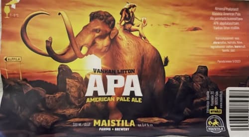 Vanhan Liiton APA