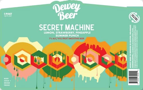 Secret Machine - Lemon, Strawberry, Pineapple Summer Punch