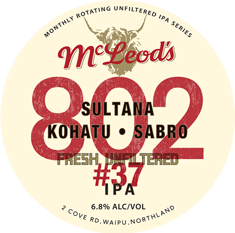 802 #37 Unfiltered IPA