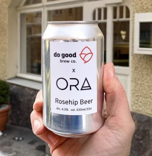 Do Good Brew x Restaurant Ora - Rosehip Beer