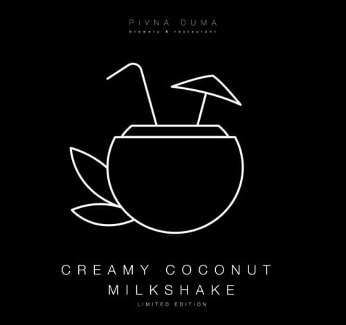 Creamy Coconut Milkshake