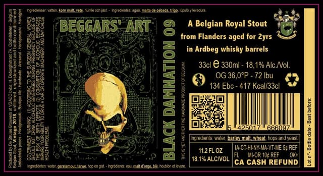 Black Damnation IX - Beggars’ Art