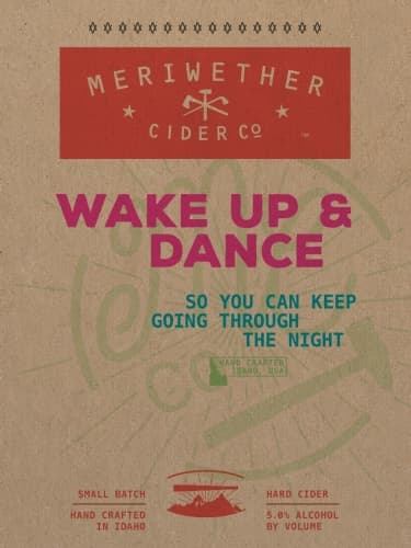 Wake Up And Dance Cider