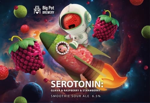 Serotonin: Raspberry & Guava & Strawberry