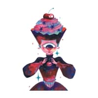 Very Cherry Cupcake