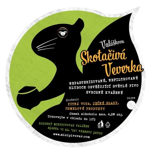 Skotačivá veverka
