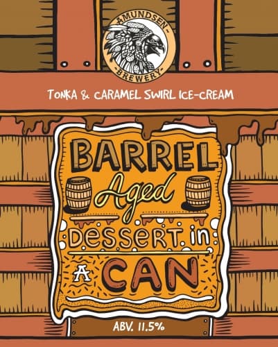 Barrel Aged Dessert In A Can - Tonka & Caramel Swirl Ice-Cream