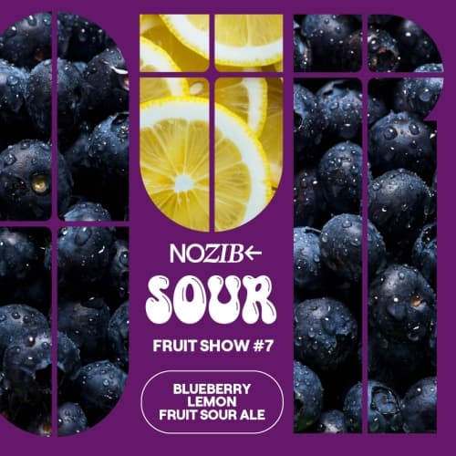 SOUR Fruit Show #7 Blueberry + Lemon