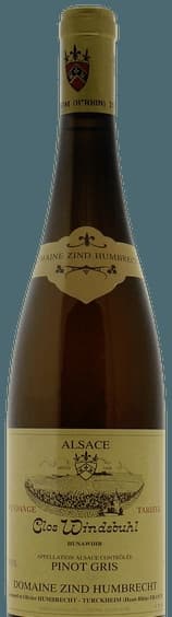 Pinot Gris Alsace Clos Windsbuhl Vendange Tardive