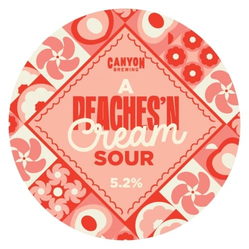 A Peaches & Cream Sour