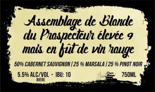 Blonde Barriques De Vin Rouge