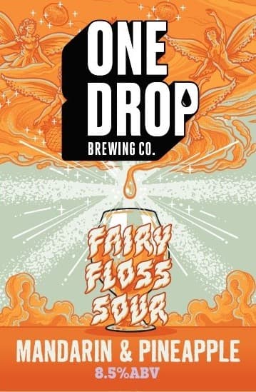 Fairy Floss Sour - Mandarin + Pineapple