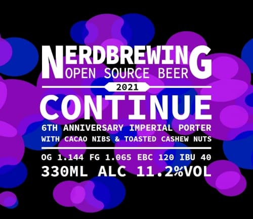 Continue 6th Anniversary Imperial Porter