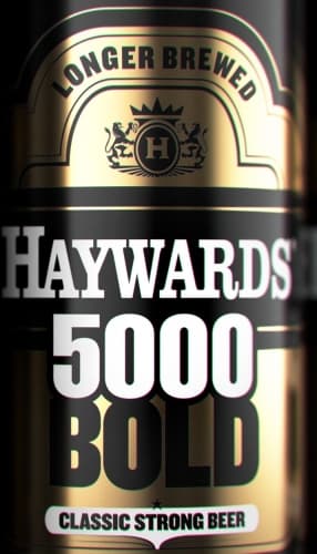 Haywards 5000 Bold Classic Strong Beer