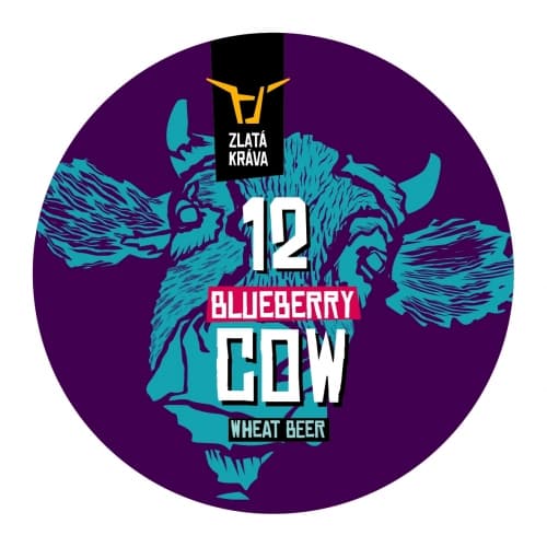 12 Blueberry Cow