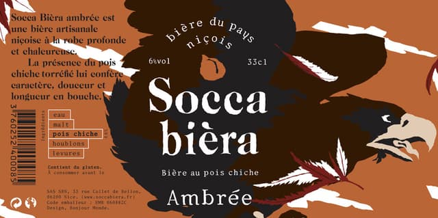 Socca Bièra Ambrée