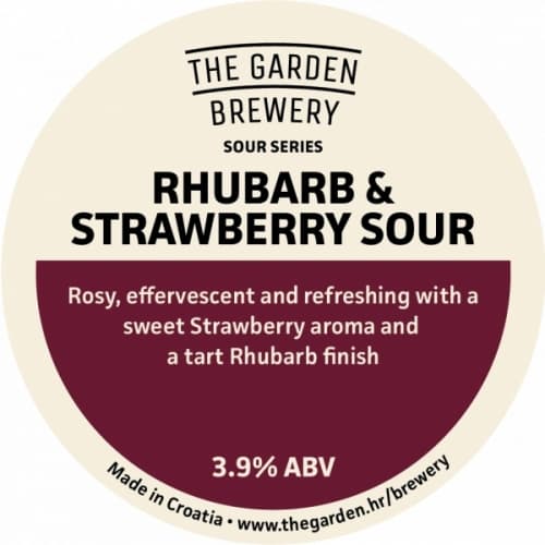 Rhubarb & Strawberry Sour