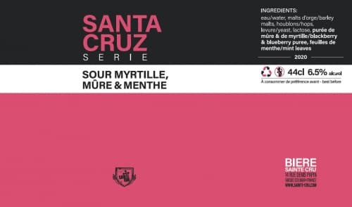 Santa Cruz Serie - Sour Myrtille, Mûre & Menthe