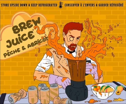 BREW JUICE - Pêche Et Abricot