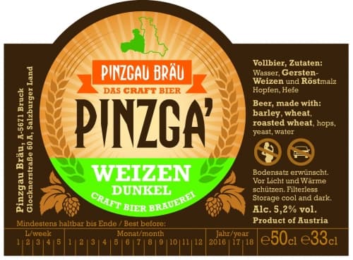 Pinzga' Weizen Dunkel