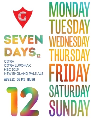 SEVEN DAYS 12 | citra • citra lupomax • hbc 1019