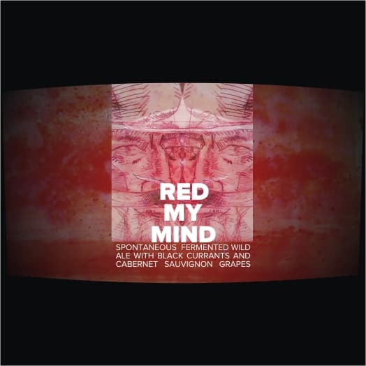 Red My Mind - Spontaneous Fermented Wild Ale With Black Currants And Cabernet Sauvignon Grapes