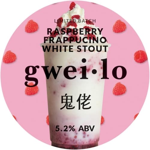Raspberry Frappucino White Stout