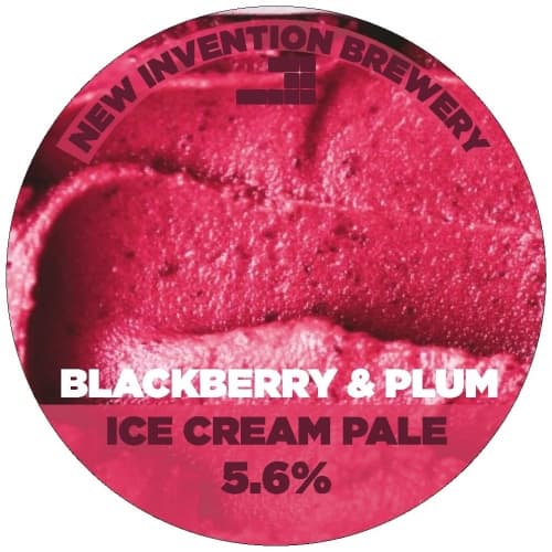 Blackberry & Plum Ice Cream Pale