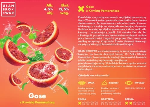 Gose Z Krwistą Pomarańczą