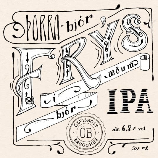 Frýs í æðum Bjór IPA