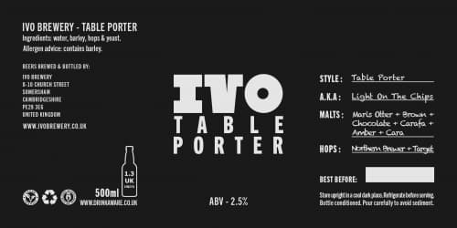 Light On the Chips - Table Porter