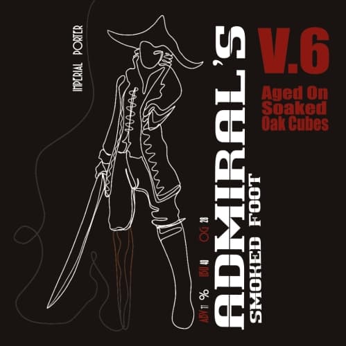 Admiral's Smoked Foot V.6 Aged On Soаked Oak Cubes