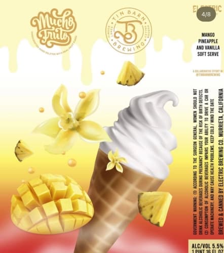 Mucho Fruto Mango/Pineapple/Vanilla Soft Serve