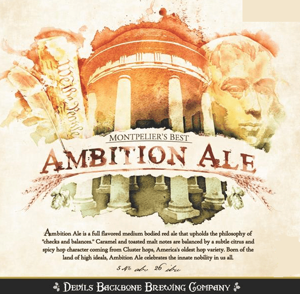 Montpelier's Best Ambition Ale