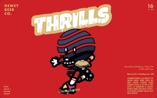 Thrills - Strawberry Blueberry Cherry Pie
