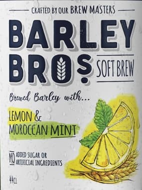 Barley Bros Lemon & Moroccan Mint