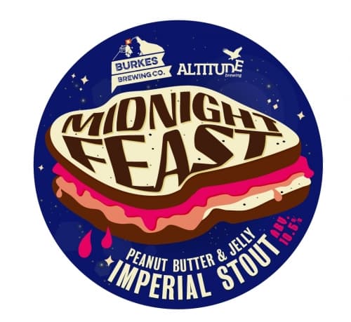 Midnight Feast: Peanut Butter & Jelly Sandwich