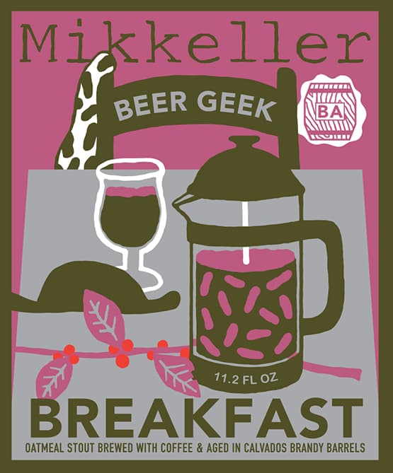 Beer Geek Breakfast Barrel Aged Calvados