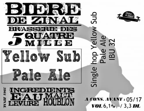 Yellow Sub Pale Ale