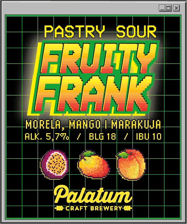 Fruity Frank #1: Apricot, Passion Fruit, Mango
