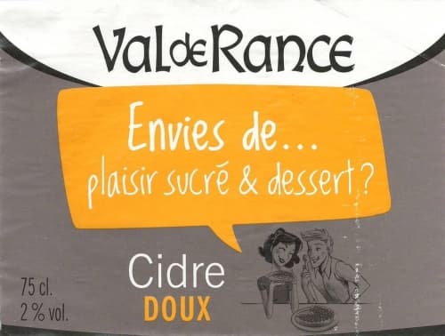 Cidre de Bretagne doux