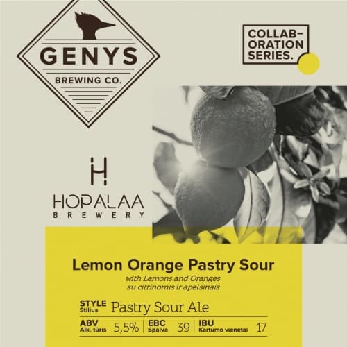 Lemon Orange Pastry Sour